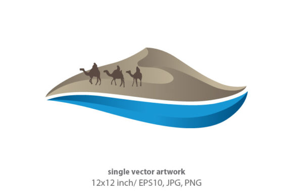 Dune: A Versatile Vector Artwork for Creative Projects