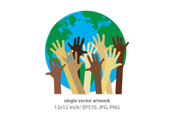 Hands- Single Vector Artwork