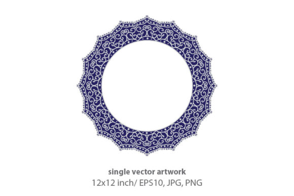 Mandala - Single Vector Artwork: A Versatile Digital Asset for Creative Professionals