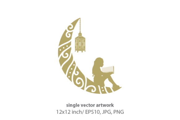 Moon Child Vector Art for Creative Projects