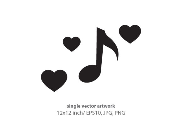 MUSIC, SINGLE VECTOR ARTWORK: A Versatile Digital Asset for Creative Projects