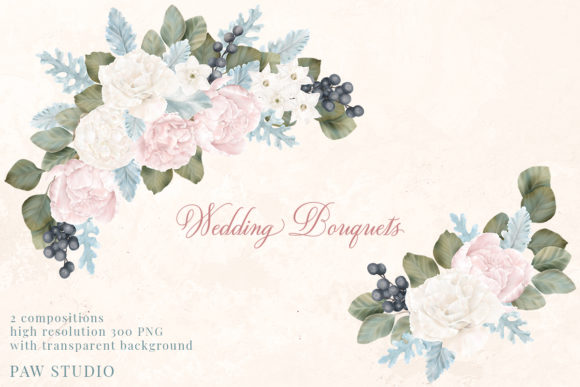 Wedding Floral Frame Peony Rose Bouquet: A Timeless Elegance for Modern Creativity
