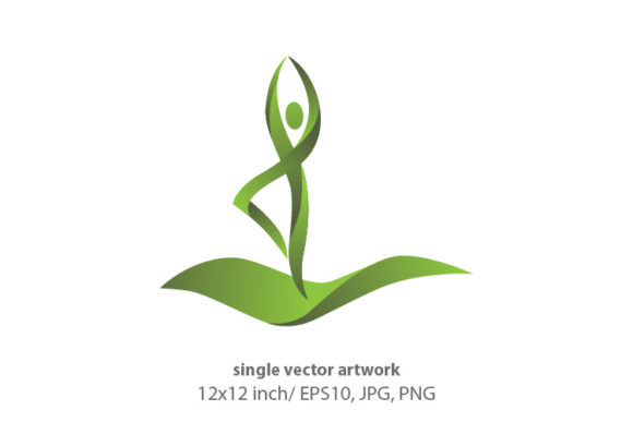 YOGA - Single Vector Artwork: A Versatile Digital Asset for Modern Creativity